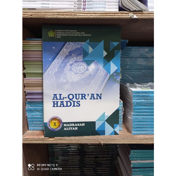 Jual Buku Siswa Alquran Hadis Kelas X Revisi K N Madrasah Aliyah Shopee Indonesia