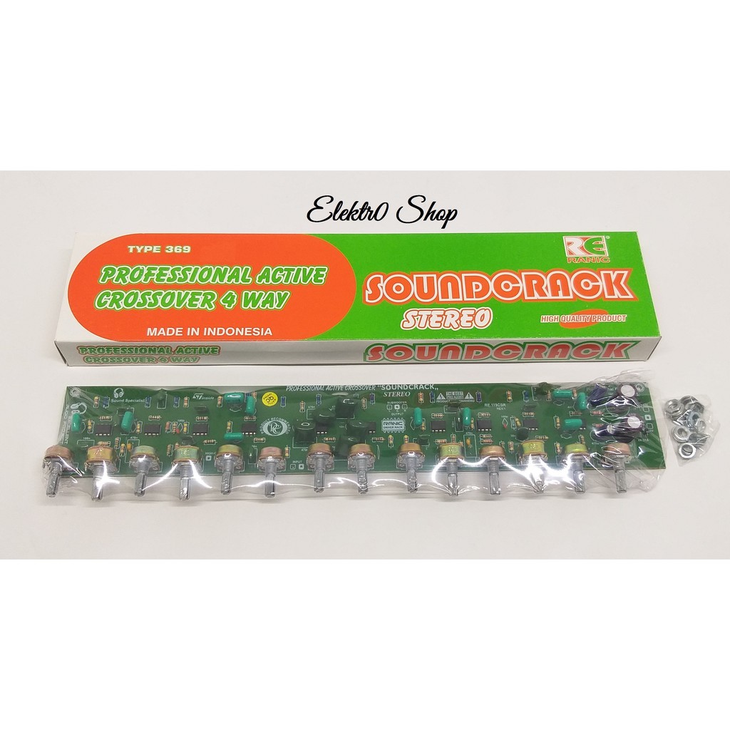 Jual Kit Ranic Professional Active Crossover 4 Way | Shopee Indonesia