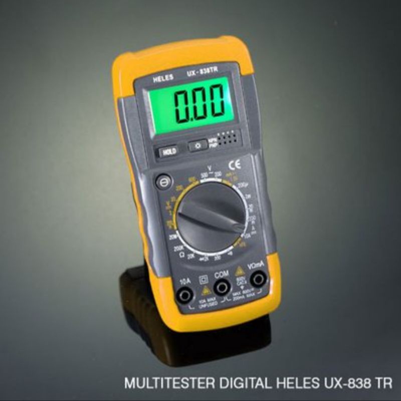 Jual Multimeter Digital Heles UX 838 TR 838TR / Digital Multimeter