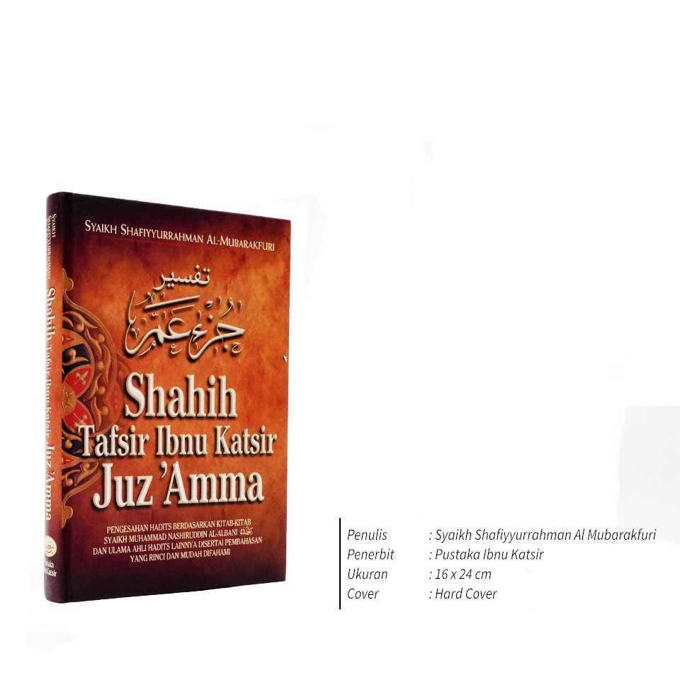 Jual Buku Shahih Tafsir Ibnu Katsir Juz Amma Pustaka Ibnu Katsir Shopee Indonesia