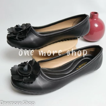 Gratica Sepatu Balet Flatshoes Bunga Rose Ap081