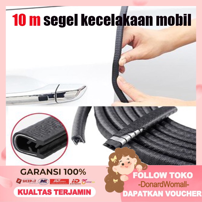 Jual 10Meter List Karet Pintu List Pintu Mobil Universal Pelindung ...