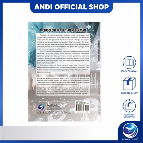 Jual Penerbit Andi - Metodologi Penelitian Kesehatan | Shopee Indonesia