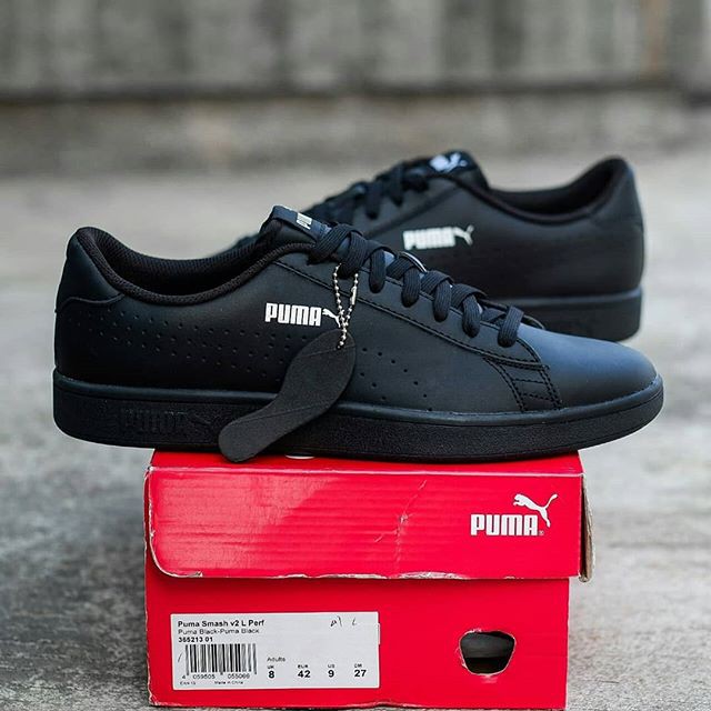 PUMA SMASH V2 L PERF FULLBLACK