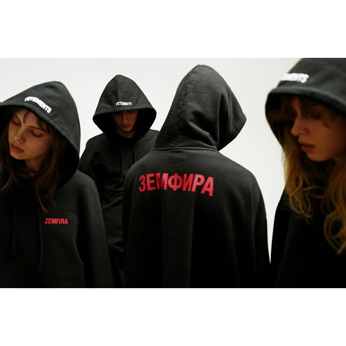 Vetements 2024 zemfira hoodie