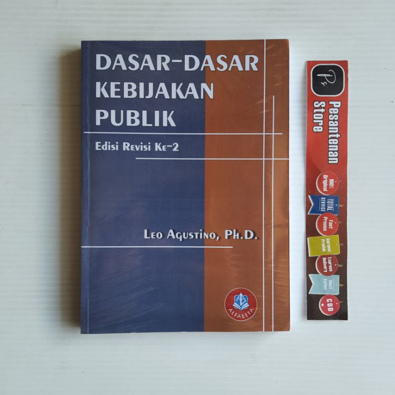 Jual Buku Original Dasar Dasar Kebijakan Publik Edisi Terbaru Leo