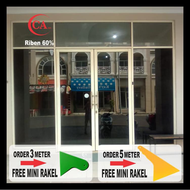 Jual Kaca Film Riben/Glass Film 80%(Top Quality) Terbaik | Shopee Indonesia