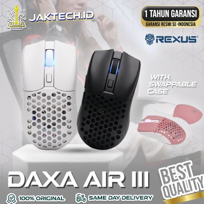 Jual Rexus Daxa Air Mouse Wireless Gaming Daxa Iii Macro Original