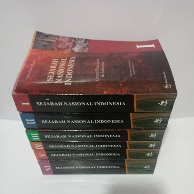 Jual Sejarah Nasional Indonesia (SNI) Fullset Jilid I-VI (Edisi ...