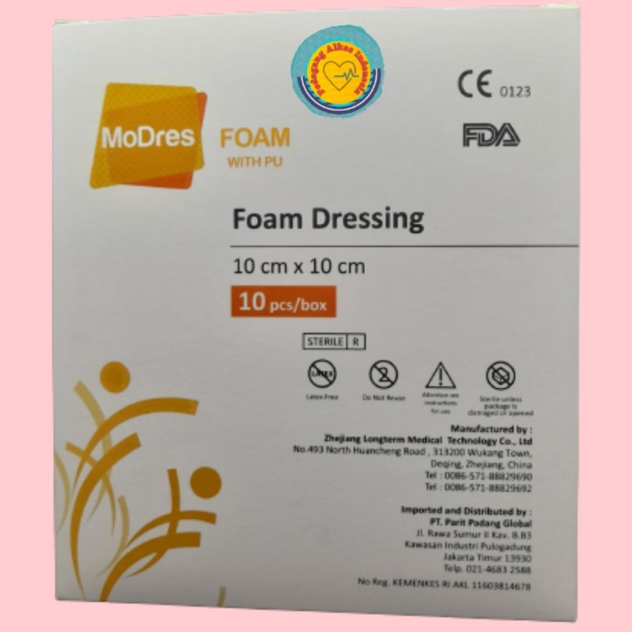 Jual Modres Foam Dressing with PU 10 x 10 cm | Shopee Indonesia