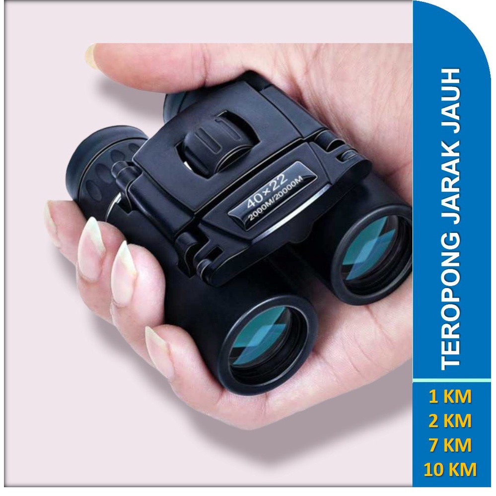 Jual TERBAIK Teropong Binocular Outdoor Lipat Mini HD Jarak Jauh