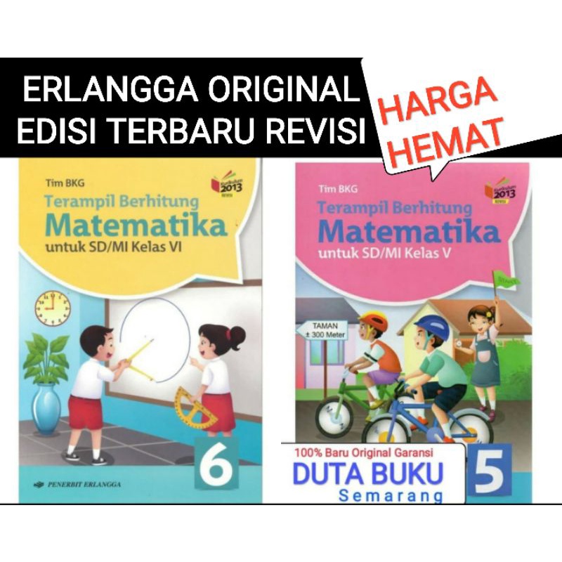 Jual BUKU MATEMATIKA TERAMPIL BERHITUNG MATEMATIKA KELAS 4 5 6 SD ...