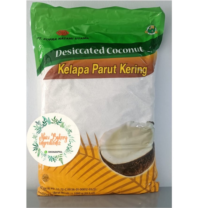 Jual Kelapa Parut Kering Desiccated Coconuts 1kg Shopee Indonesia