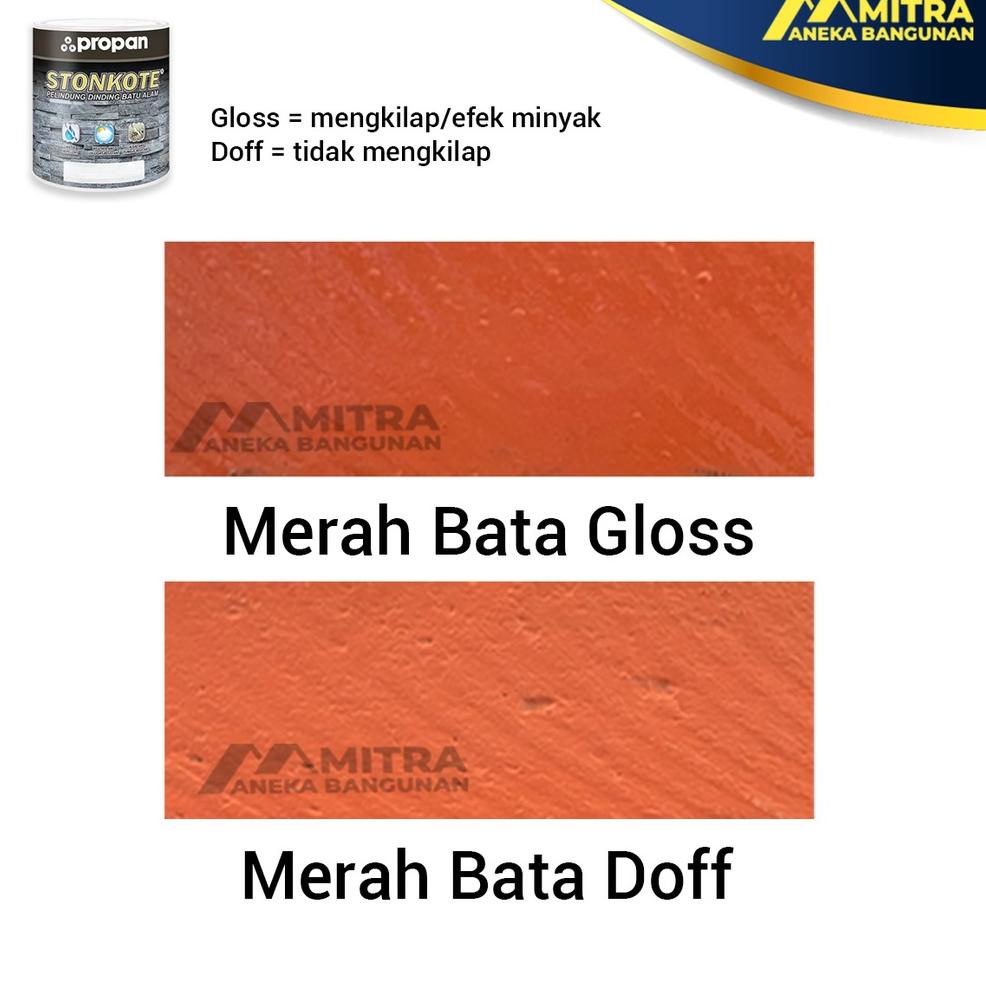 Jual Miliki Segera PROPAN STONKOTE CAT BATA MERAH / COATING BATU ALAM