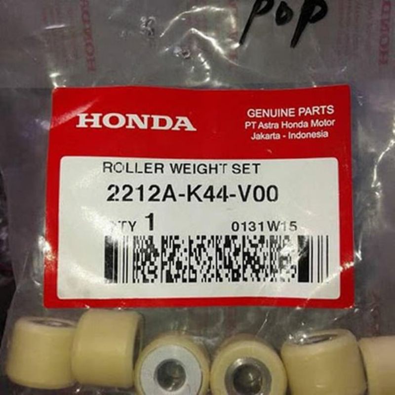 Jual Roller CVT Beat Fi Esp K44 Injection Asli Original Honda AHM