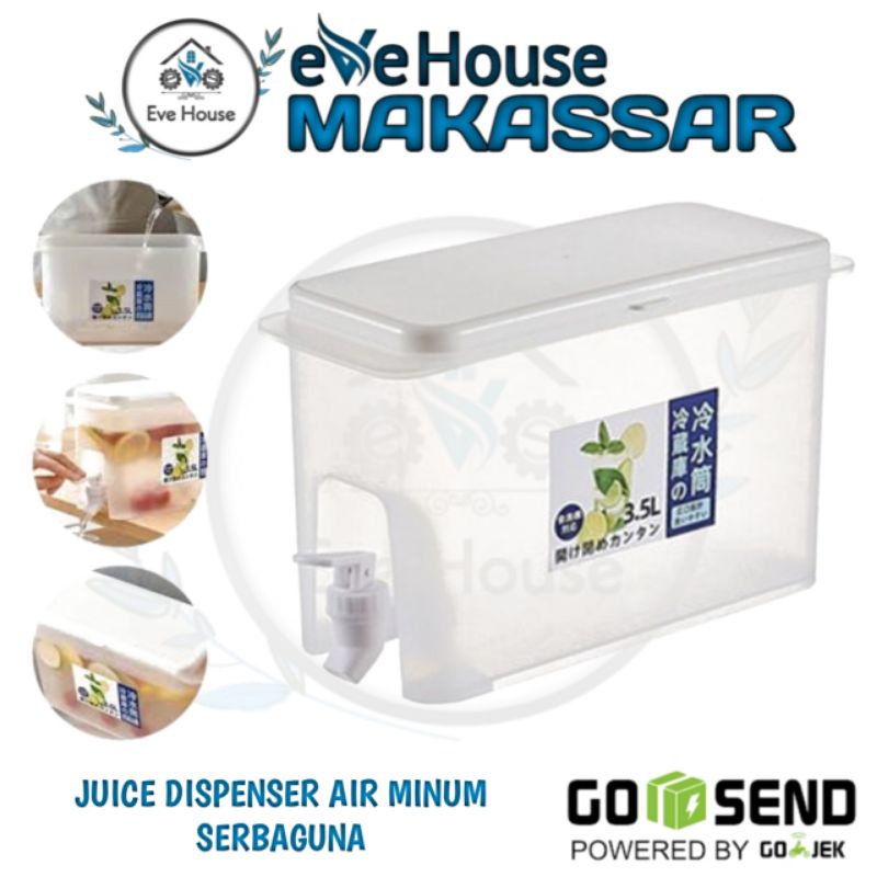 Jual Makassar V151 Juice dispenser air minum serbaguna 3.5 liter