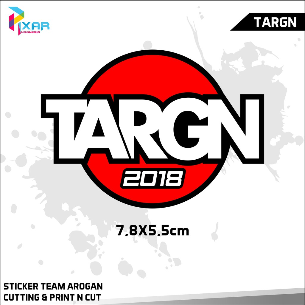 Jual STIKER HELM MOTOR STICKER TEAM AROGAN LEM KUAT ANTI AIR DAN ANTI ...