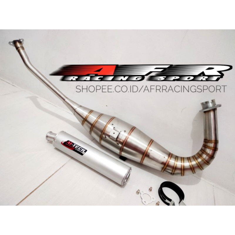 Jual Knalpot Ninja R RR SS Aitech Stainless Silincer Aluminium Las ...