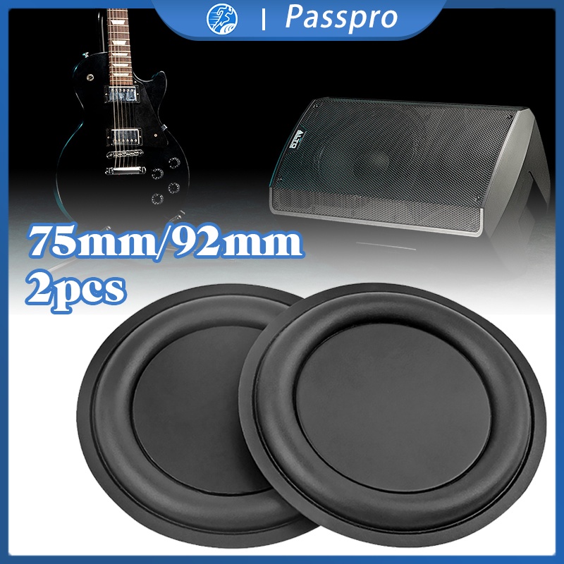 Jual Isi 2 Subwoofer Passive Radiator Pasif Speaker Getaran Aksesoris ...
