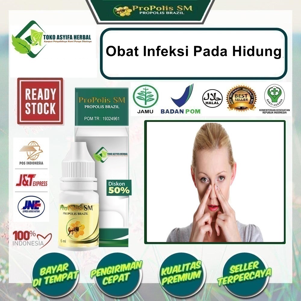 Jual Obat Infeksi Pada Hidung, Penyembuh Hidung Tersumbat, Infeksi ...