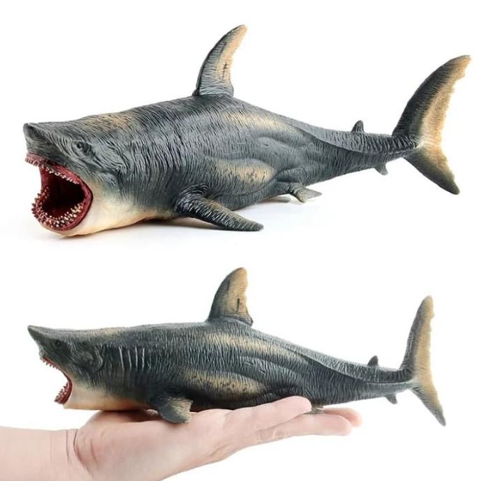 Jual DINOSAURUS JURASSIC DINO PARK WORLD MEGALODON SHARK HIU JAWS