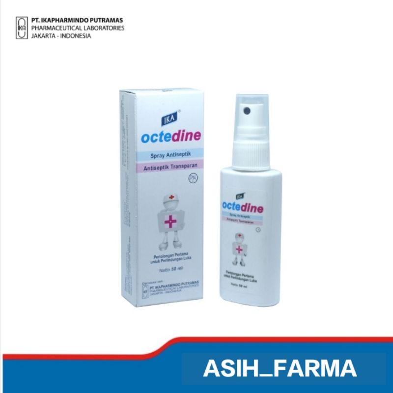 Jual Ika Octedine - Pembersih Luka Versi Spray & Gel | Shopee Indonesia
