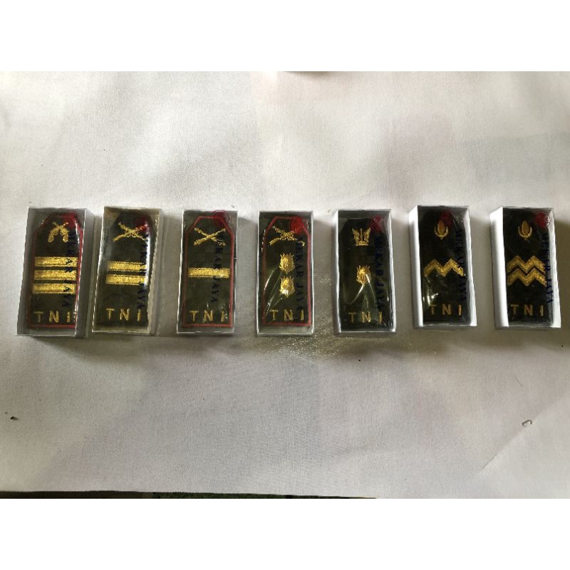 Jual PANGKAT PDU MEKAR JAYA AJENDAM LETDA, LETTU, KAPTEN, STAF COMANDO ...