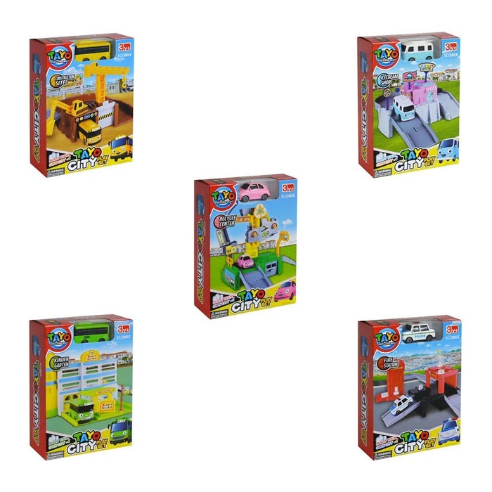 Jual BUSDIECAST ORIGINAL TAYO THE LITTLE BUS TAYO CITY FIRE STATION