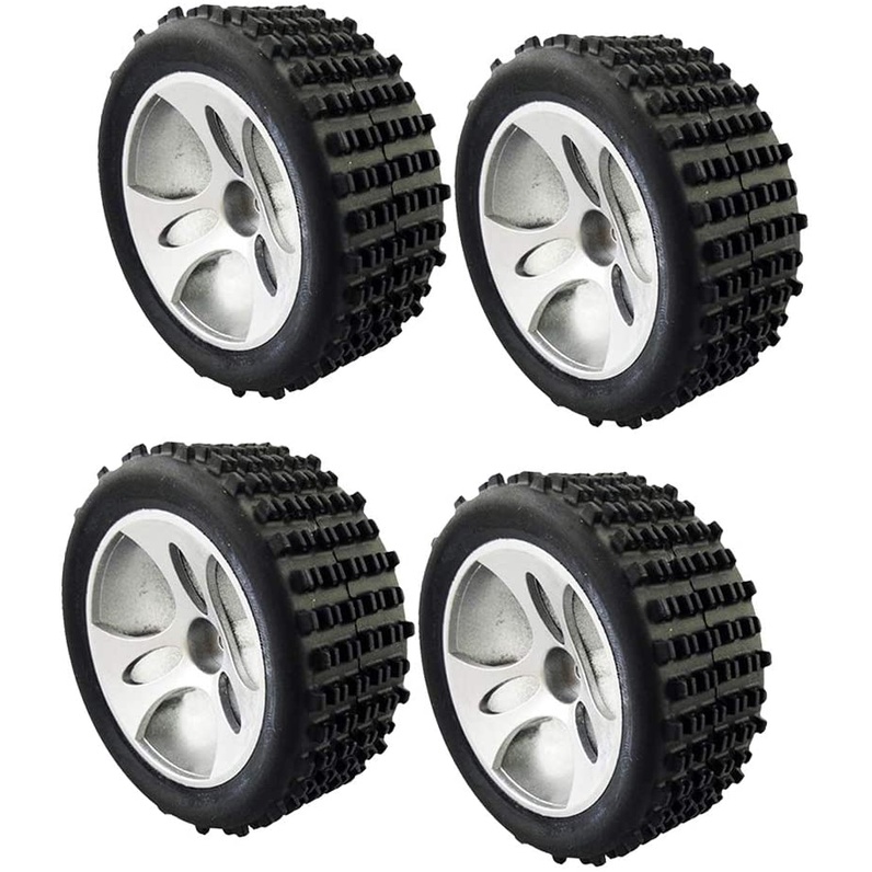 1/8 RC Buggy Tires And 17mm Hex Wheels Preglued & RC Hex