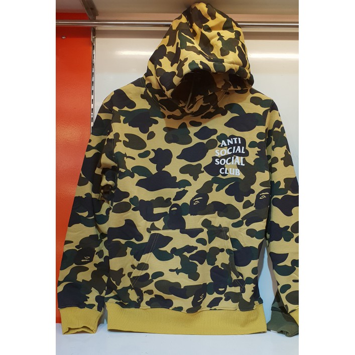 Bape x assc camo hoodie sale