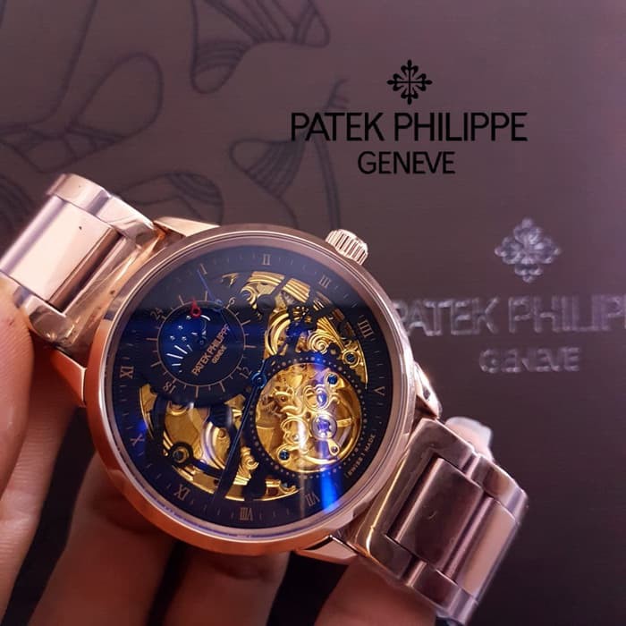 Jual New Item Jam Tangan Pria Patek Phillipe Tourbillon 5298