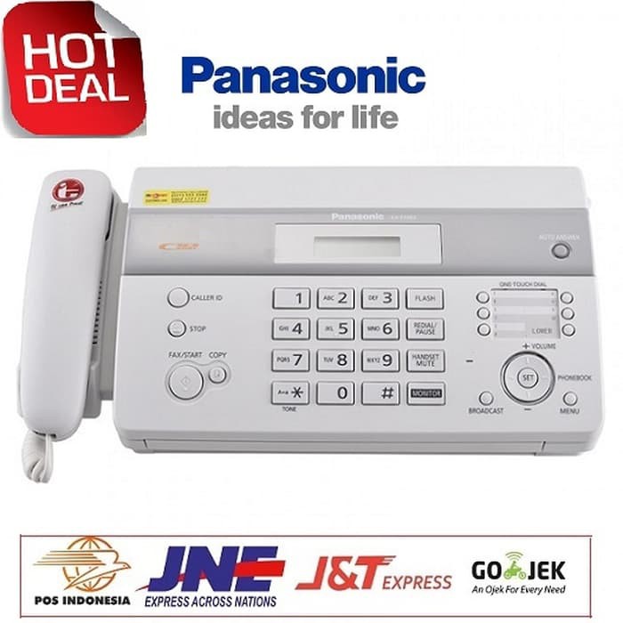 Jual MESIN FAX PANASONIC KX-FT983CX Thermal Fax.Auto Paper Cutter ...