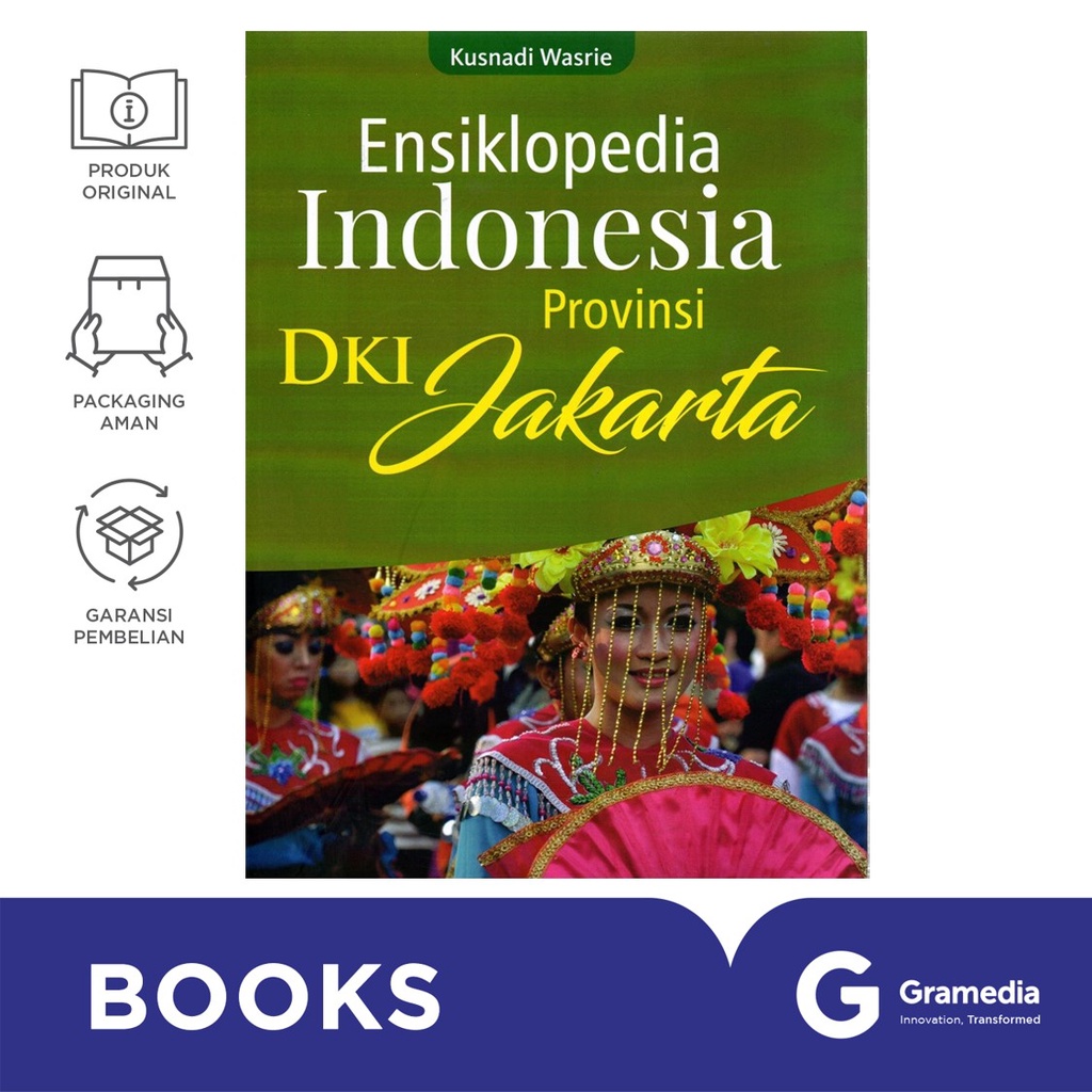 Jual Ensiklopedia Indonesia Provinsi Dki Jakarta (Kusnadi Wasrie ...