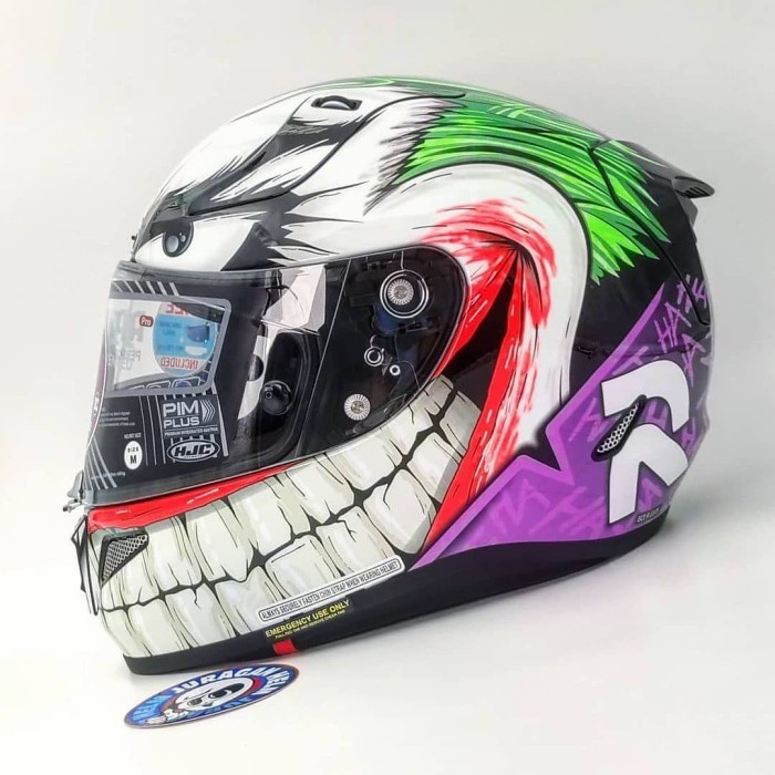 Hjc Rpha 11 Pro Joker Helmet Jual HJC RPHA 11 PRO JOKER DC COMICS