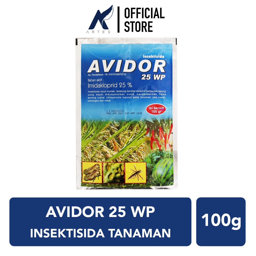 Jual AVIDOR 25 WP Insektisida-Pengendali Hama-Obat Kontak Wareng Coklat ...