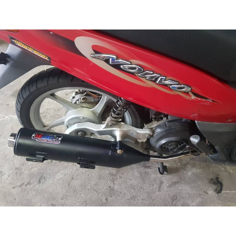 Jual Knalpot Standar Racing Wrc Asli Original Yamaha Nouvo Leher Stainless Shopee Indonesia