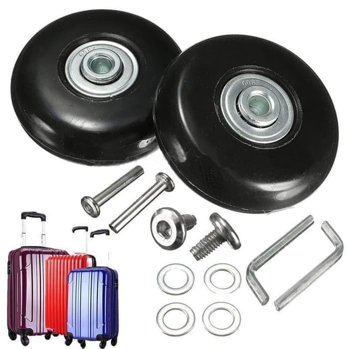 Jual KOPER- 1 PC RODA SET KOPER UKURAN DIAMETER 5CM 50MM PENGGANTI ...