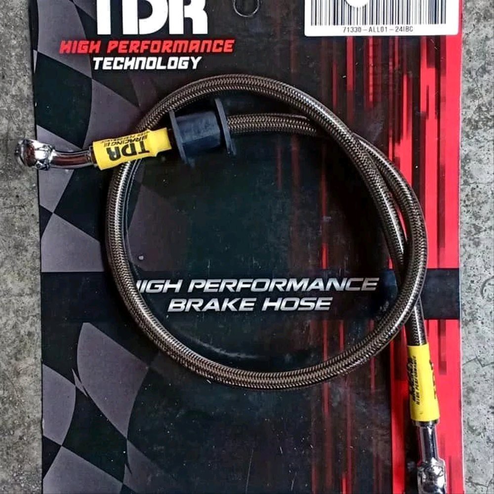 Jual Brake Hose Selang Rem Tdr Carbon Inch Inch Cm Cm Shopee Indonesia