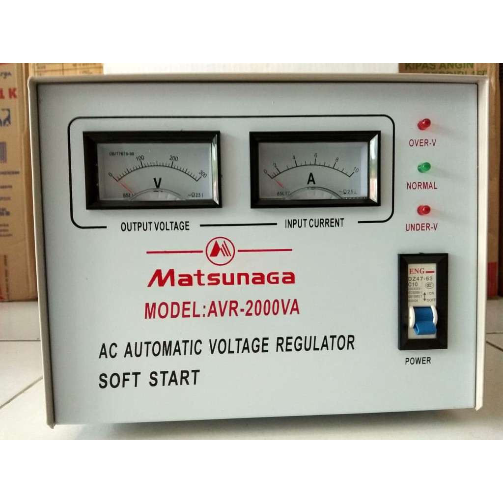 Jual Stavol stavolt Stabilizer stabiliser 2000W 2000 VA Matsunaga SVC ...