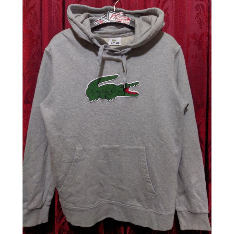 Harga hoodie lacoste store big logo original