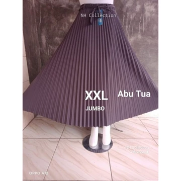 Rok Plisket JUMBO Premium Koshibo Premium TEBAL Mayung