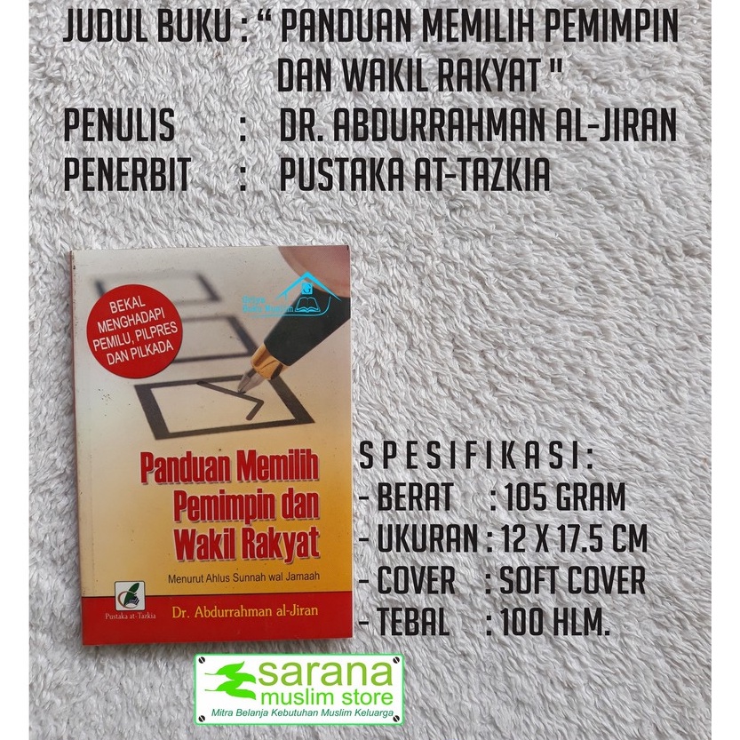 Jual BUKU PANDUAN MEMILIH PEMIMPIN DAN WAKIL RAKYAT | Shopee Indonesia