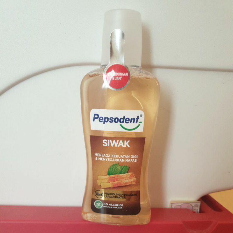 Jual Pepsodent Mouthwash Active Defense Sensitive Expert Siwak 150ml Shopee Indonesia