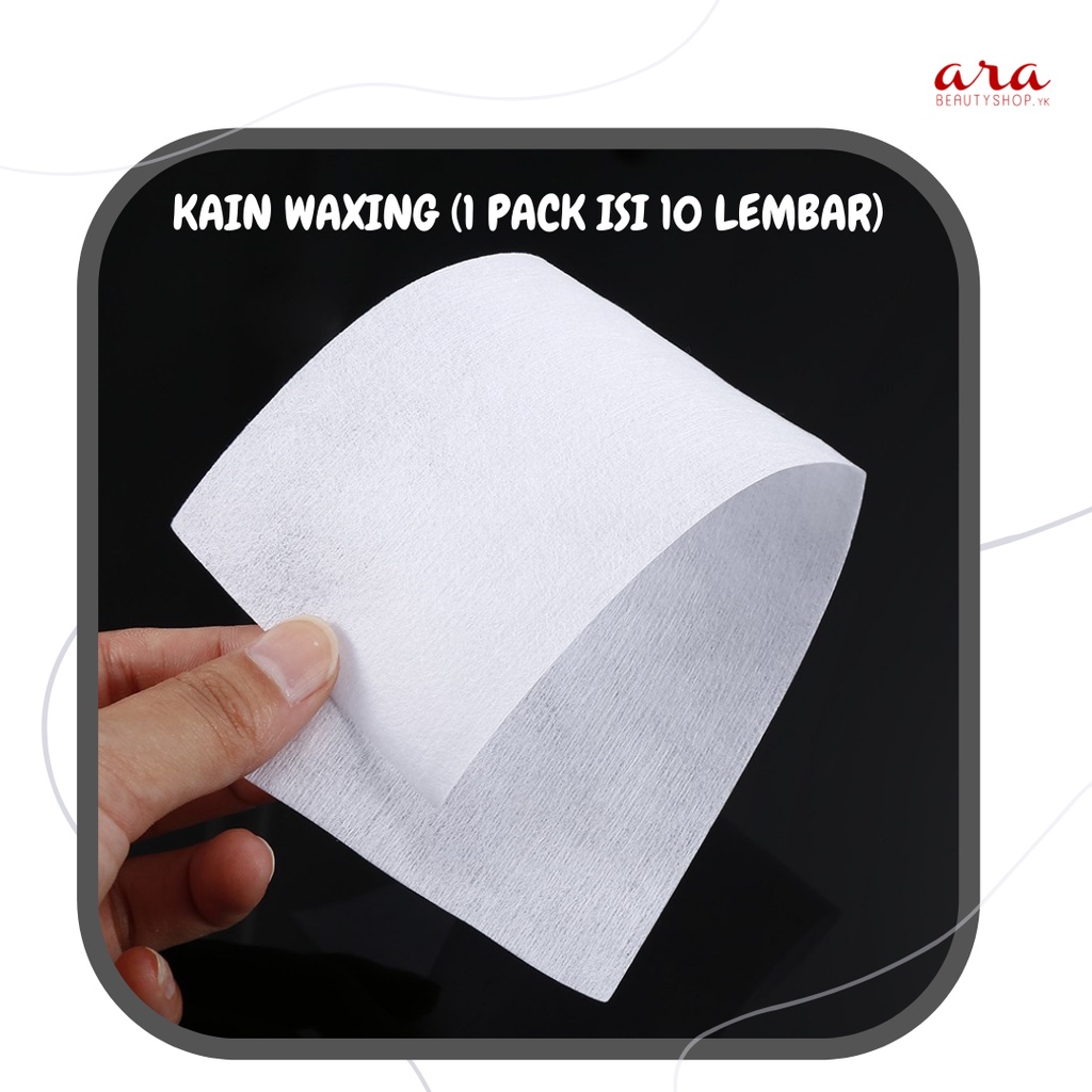 Jual Kain Waxing isi 10 LEMBAR Extra Kertas untuk Waxing Shopee