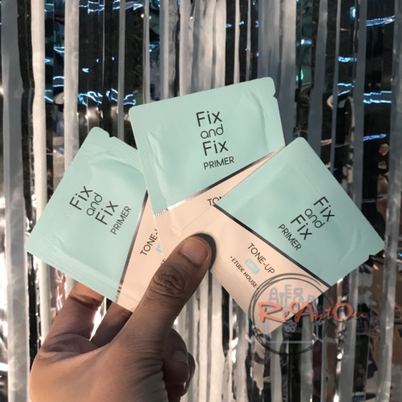 Jual ORI FIX AND FIX Primer Tone Up Sample 1ml / Korea Makeup Base ...