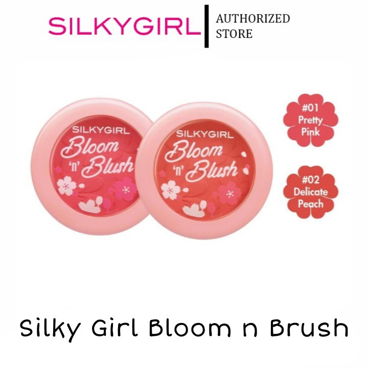 Jual SILKYGIRL Blush On Bloom 'n Blush (Blossom Edition) Shopee Indonesia