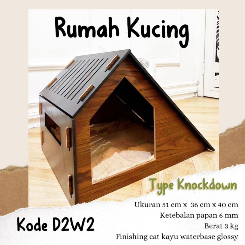 Jual Rumah kucing II Cat house II Dog house II Rumah anabul II