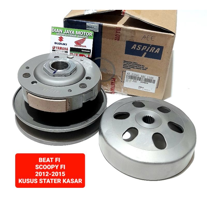Jual Aspira Puli Set Kampas Mangkok GGC Aspira Puli Belakang Set HONDA ...