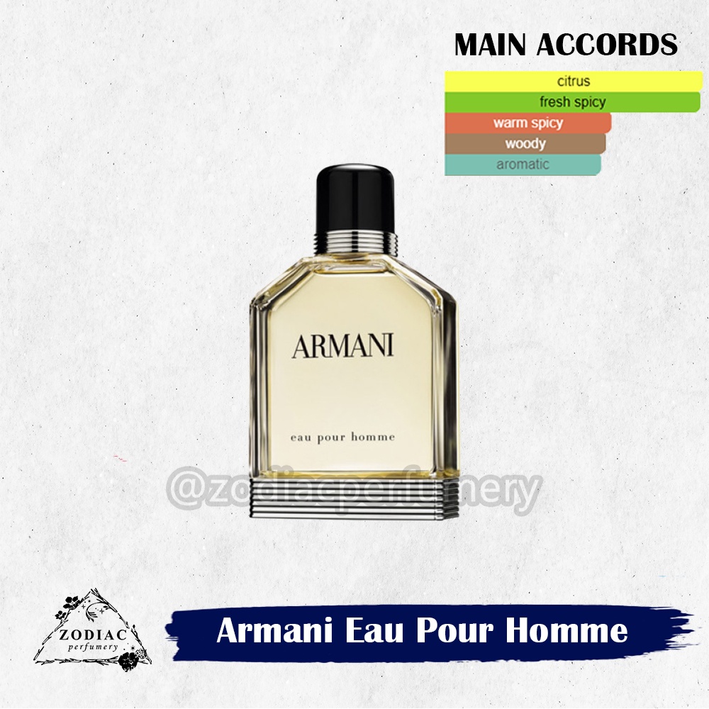 Armani eau pour homme original best sale