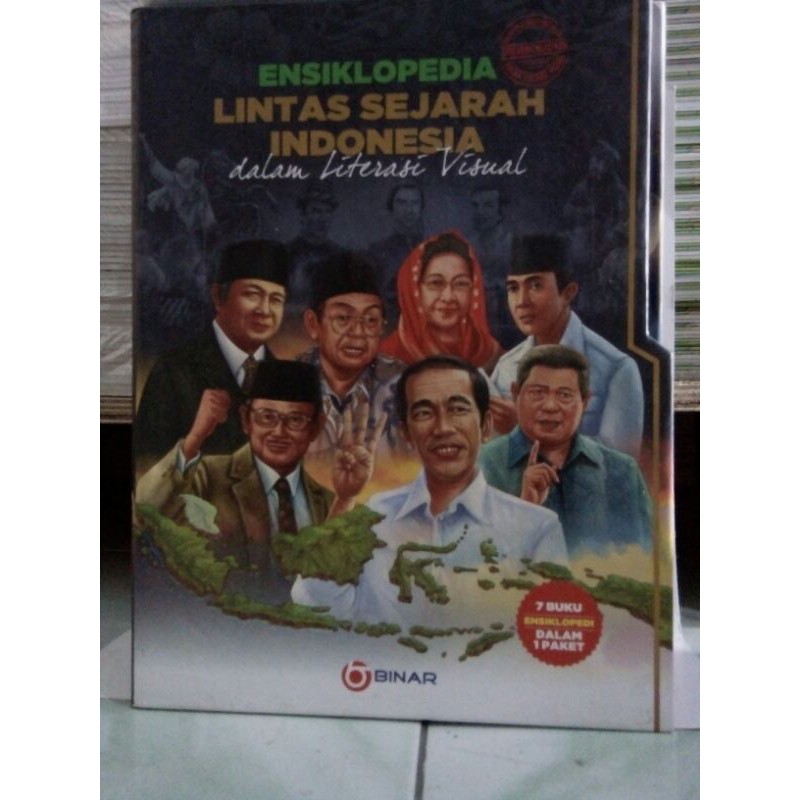 Jual Buku Paket Isi 7 Buku Ensiklopedia Lintas Sejarah Indonesia Dalam